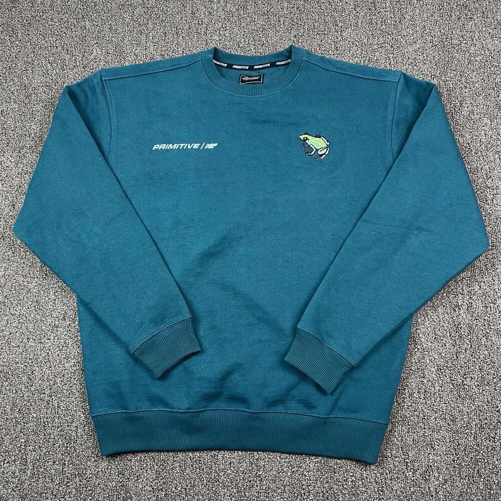 Primitive Skateboarding X New Balance Thiago Lemos Crewneck Sweater Sz Medium